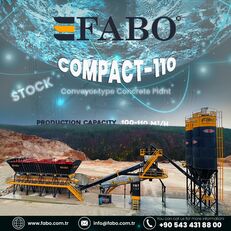 Uus FABO  COMPACT-110 CONCRETE PLANT | CONVEYOR TYPE