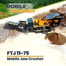 Uus FABO FTJ 11-75 MOBILE JAW CRUSHER 150-300 TPH | AVAILABLE IN STOCK