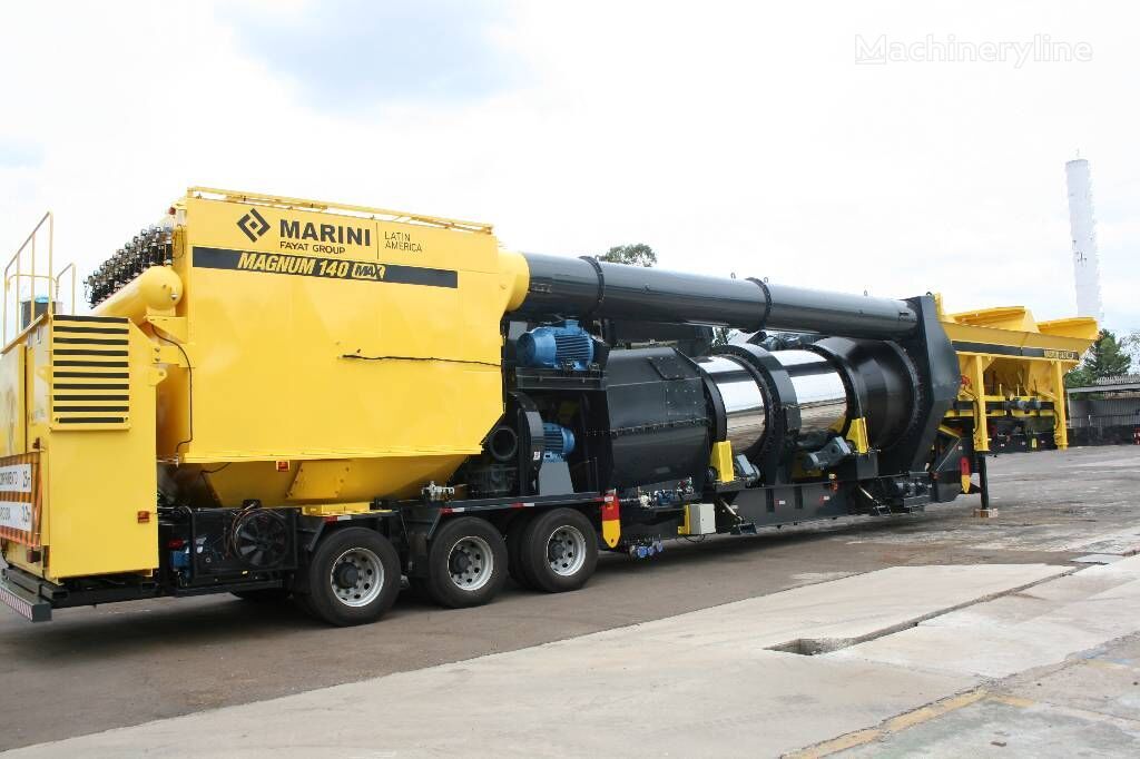 uus asfalditehas Marini Magnum 140 * mobile asphalt plant