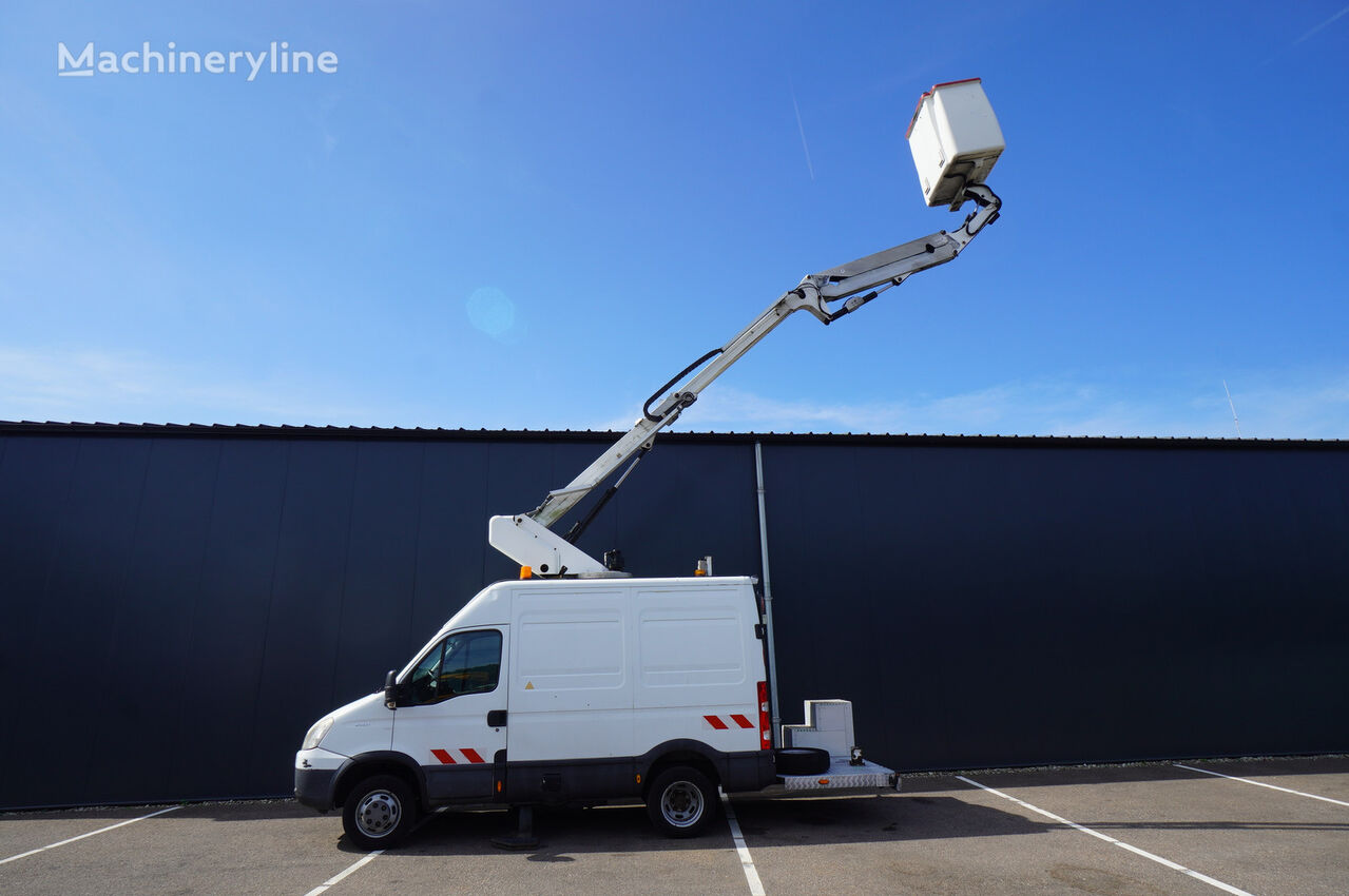 auto korvtõstuk IVECO 50 C17 MANUAL WITH AERIAL PLATFORM