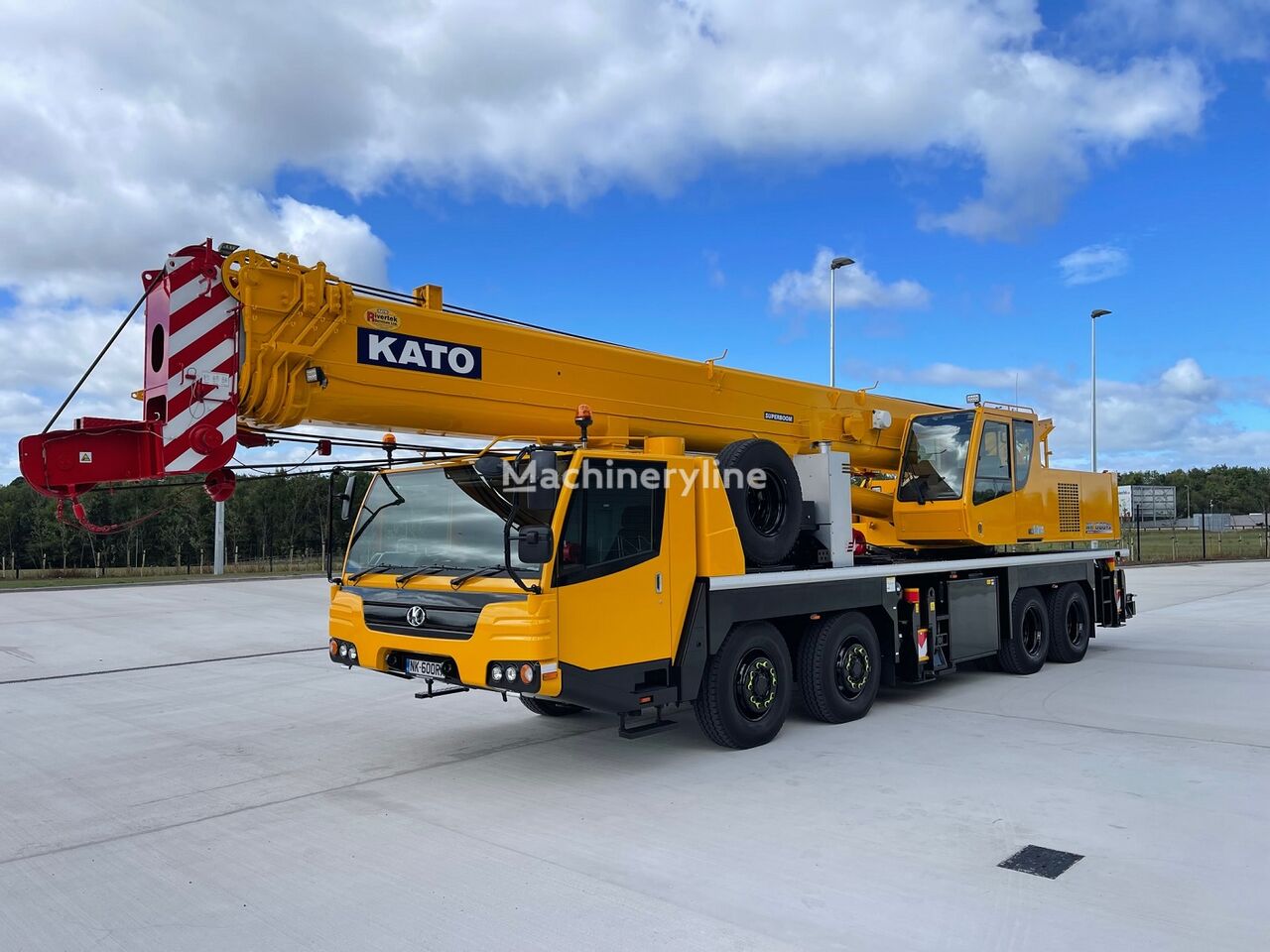 autokraana Kato NK-600Rx, 60 Ton Truck Mounted Crane