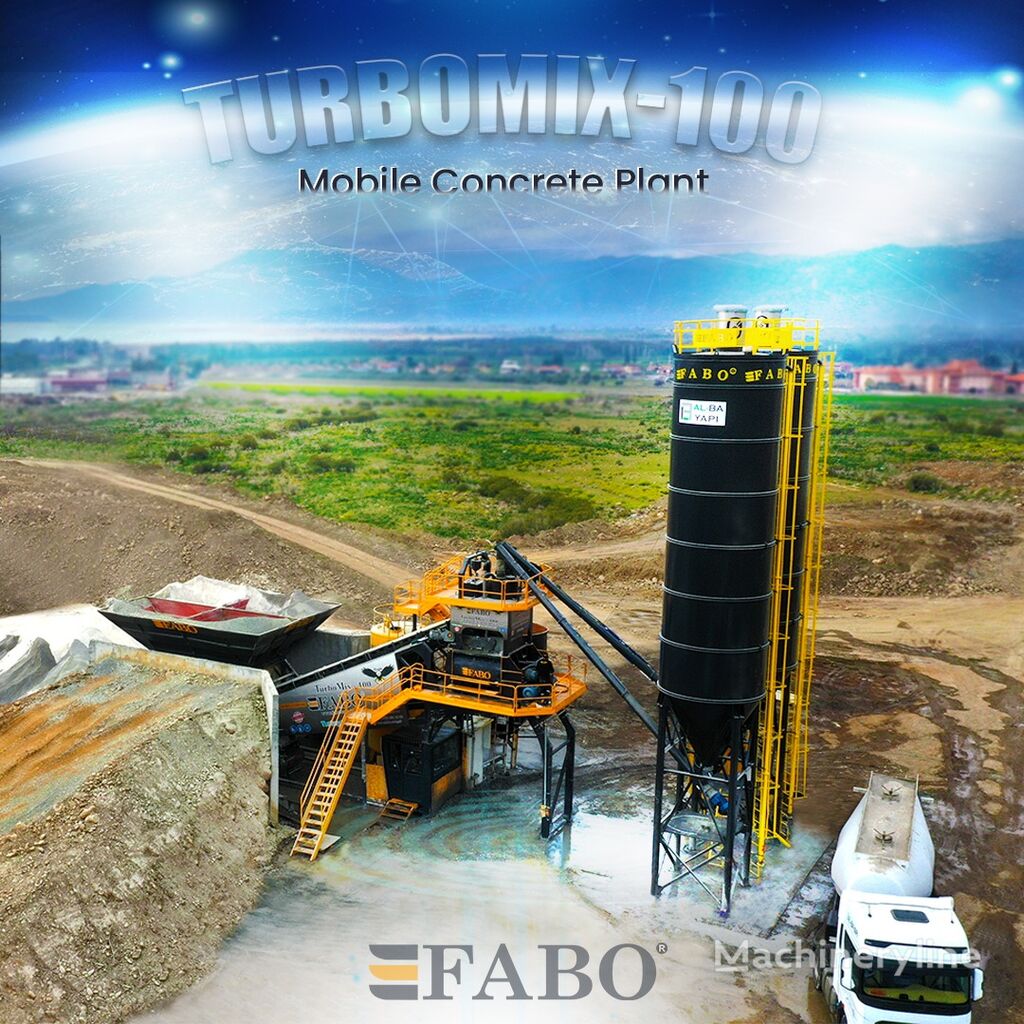 uus betoonitehas FABO TURBOMIX-100 Ceriya Mobilnyh betonnyh ustanovok