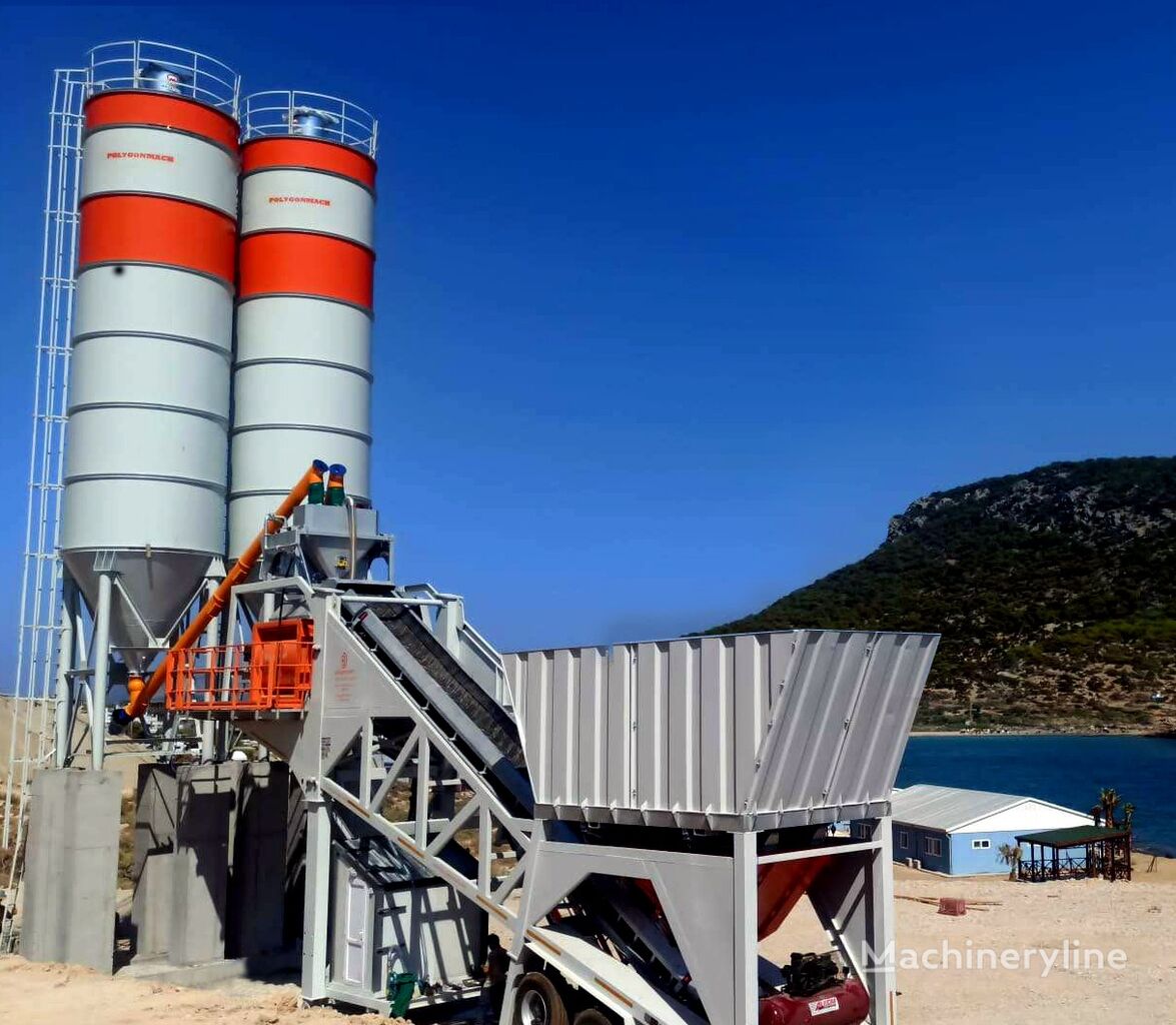 betoonitehas Polygonmach Mobile 45m3 Contrete batching plant