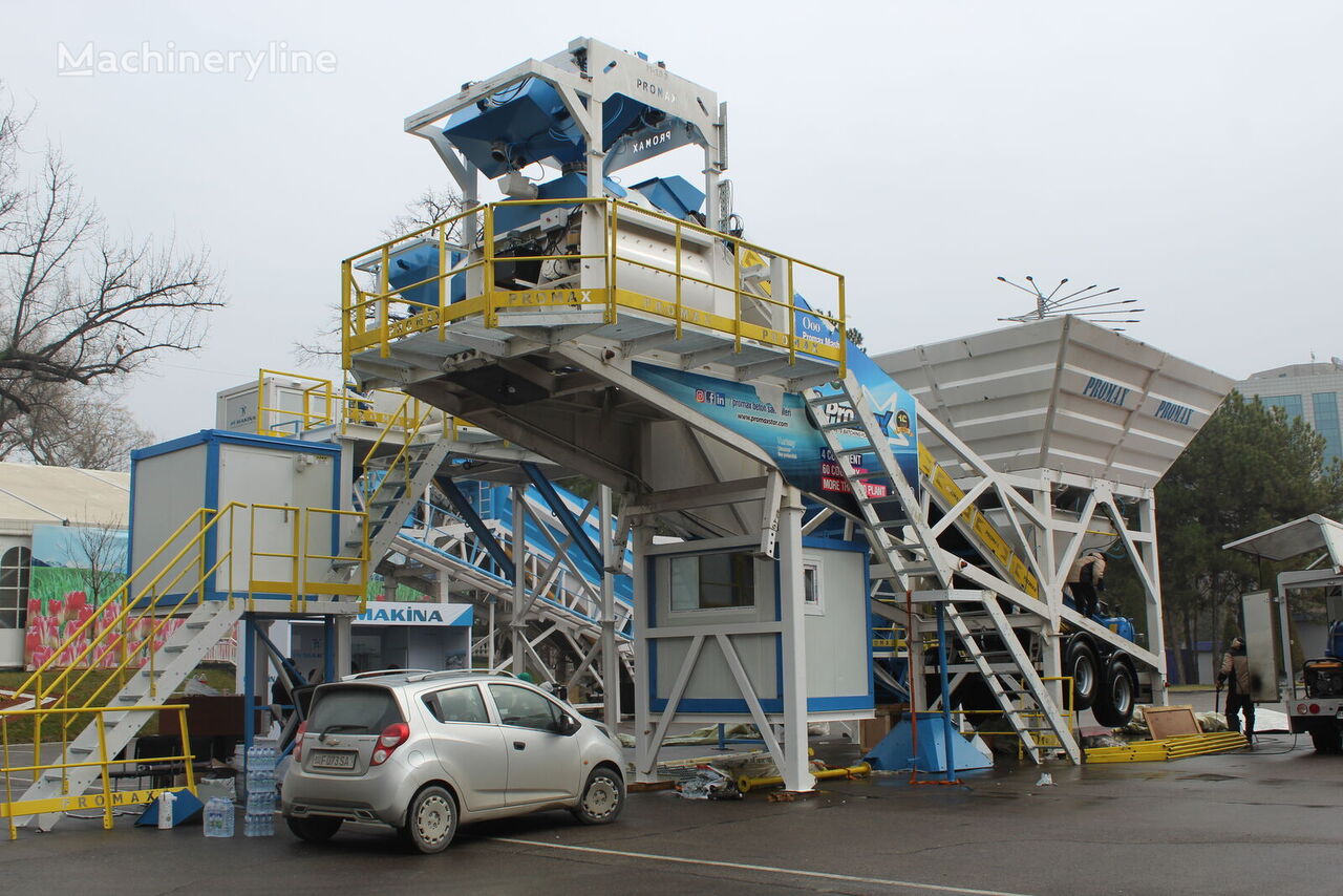 uus betoonitehas Promax Mobile Concrete Batching Plant M100-TWN (100m3/h)