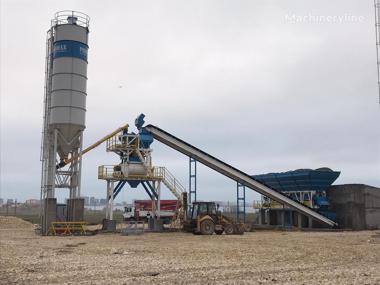 uus betoonitehas Promax STATIONARY Concrete Batching Plant S100 TWN (100m³/h)