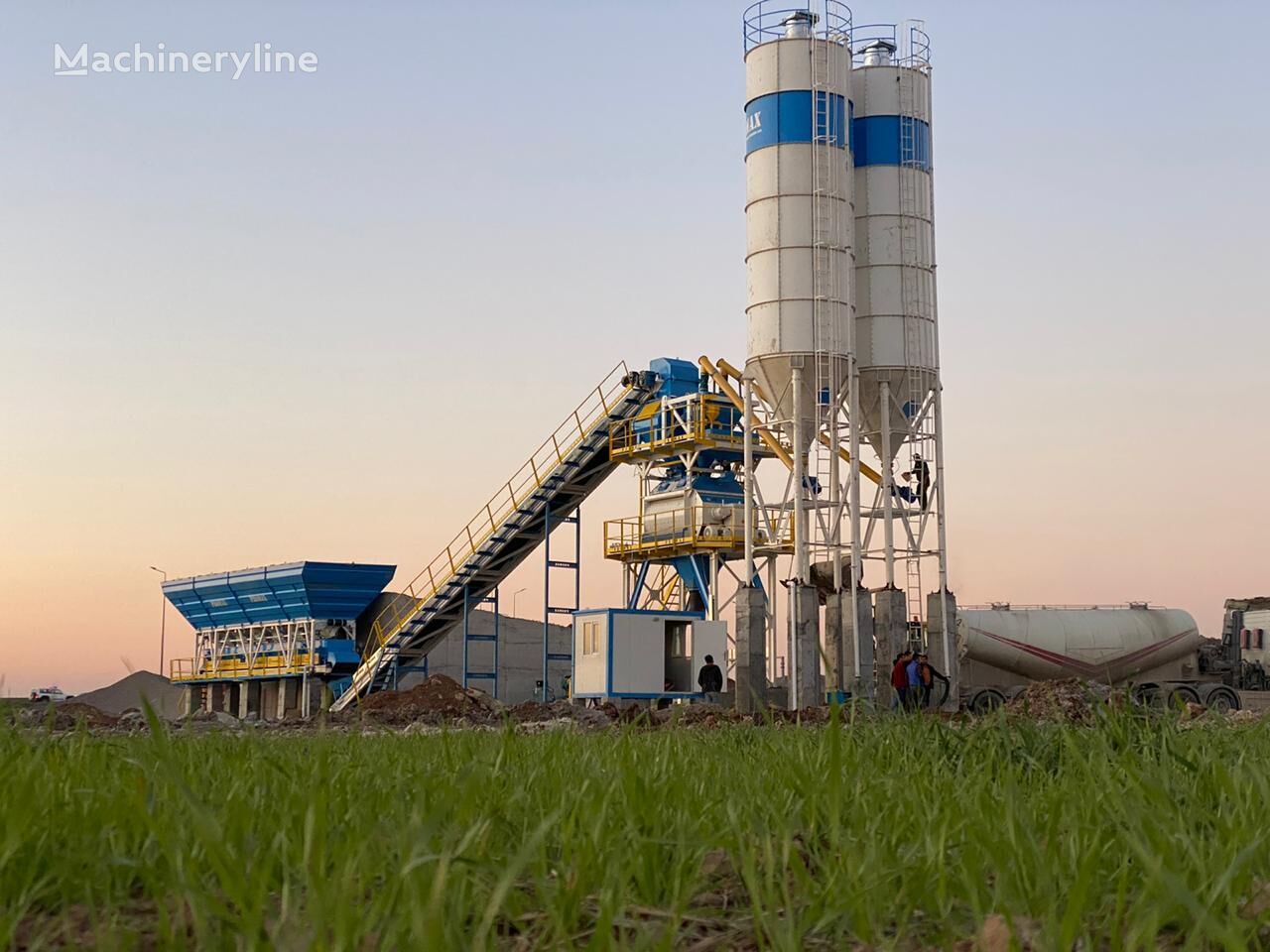 uus betoonitehas Promax STATIONARY Concrete Batching Plant S130-TWN (130m3/h)