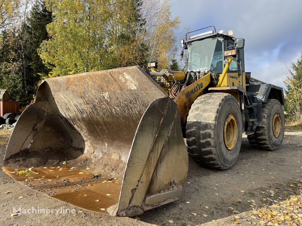 frontaallaadur Komatsu WA470 5H 2002