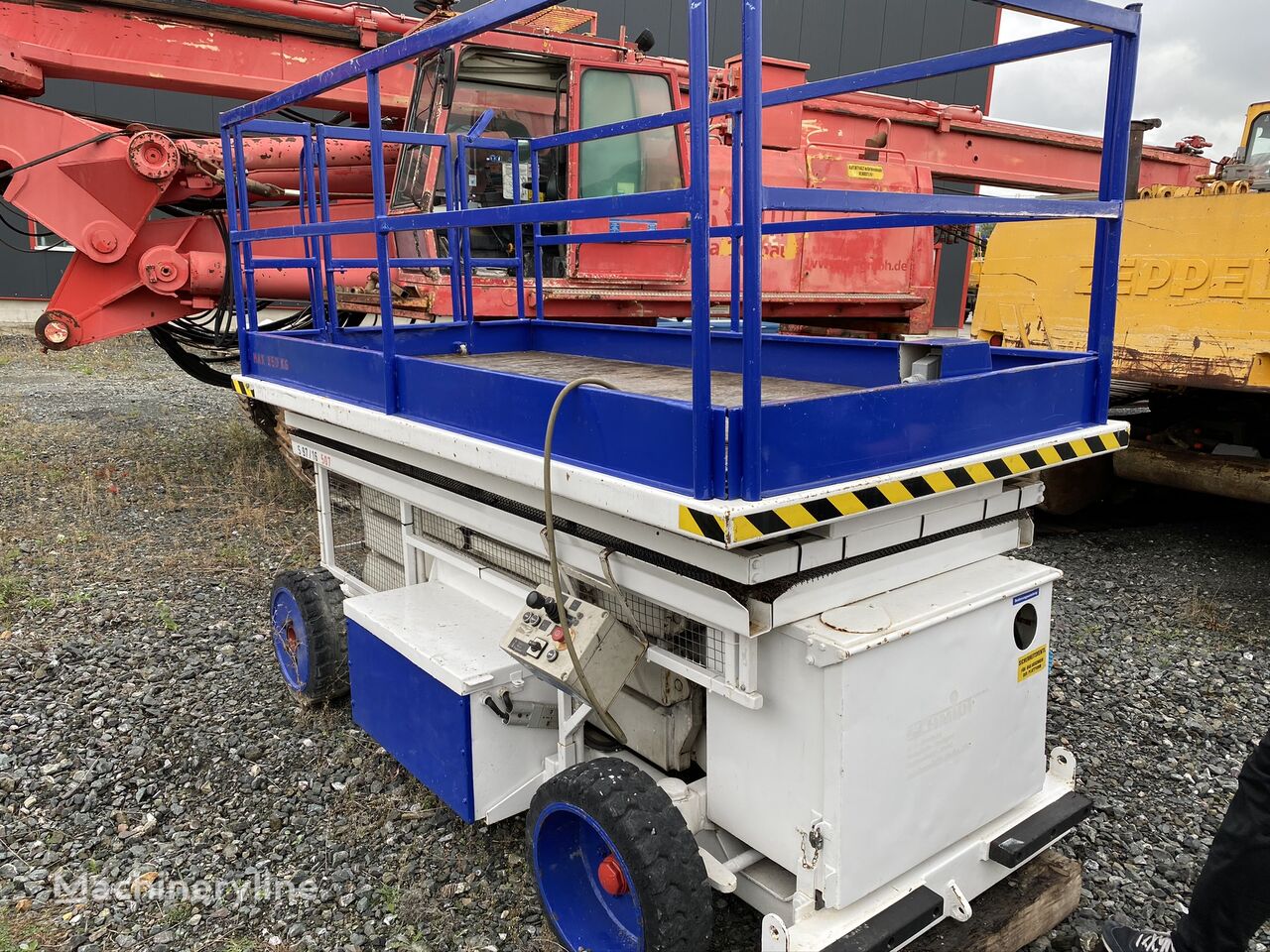käärtõstuk Bluelift NACELA LIFT TKD HL 80 EV / Electrica / 9,7 m / 850 kg