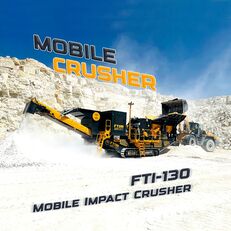 uus roomikekskavaator FABO FTI-130 MOBILE IMPACT CRUSHER 400-500 TPH | AVAILABLE IN STOCK